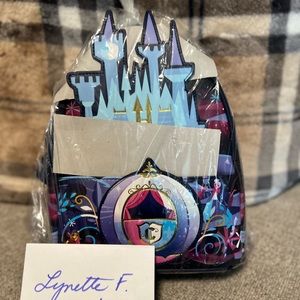Brand New w/ Tags* Loungefly Disney Cinderella Castle Series